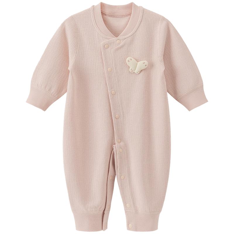 

Guai Qi Xiong Baby Unisex Cotton Long-Sleeve Romper 80