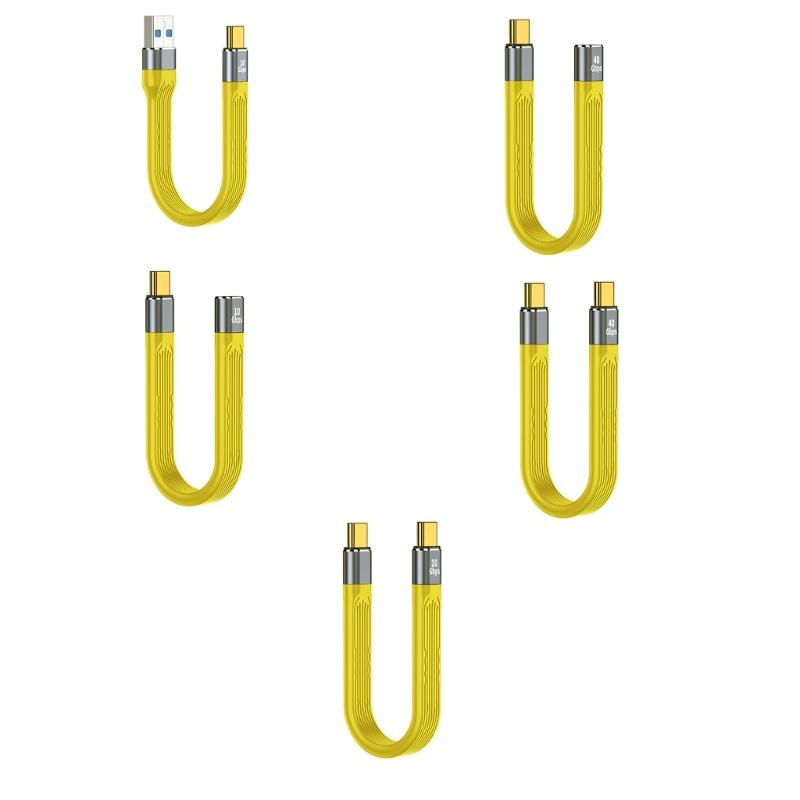 Καλώδιο USB Type C Αρσενικό σε USB C USB A Θηλυκό PD 100W USB C σε USB C Καλώδιο Φόρτισης Καλώδιο Καλώδιο για Κινητό Τηλέφωνο Tablets