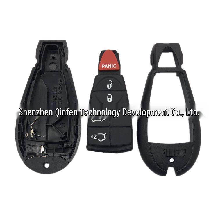 Chrysler 4+1 Tasten Smart Heckklappen Schlüsselgehäuse - 2er Set