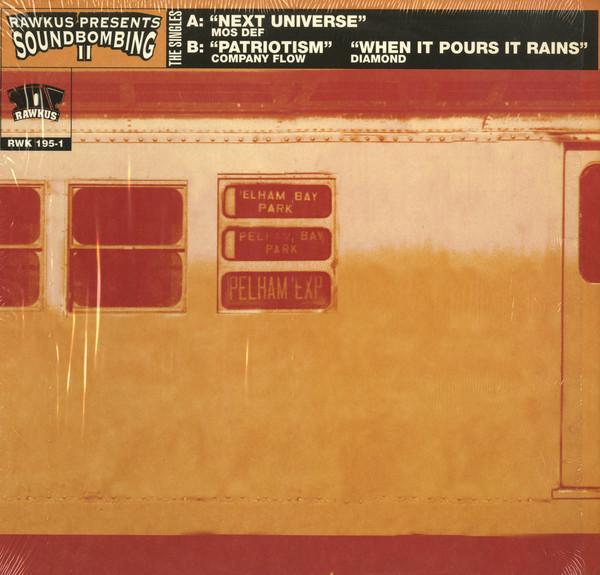 

12inch Record MOS DEF / COMPANY FLOW / DIAMOND D - Next Universe / Patriotism / When I RWK1951 Rawkus 1999 US Dance & Electronica Used