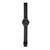 SIGNATUR Three-Hand Midnight Steel Mesh Watch