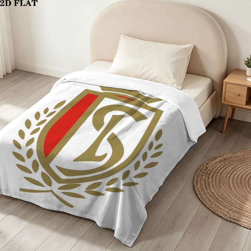 Standard De Lige Print Flannel Blanket, High Quality Comfortable for All Seasons, Home Decor, Warmth and Comfort, Perfect for Christmas Gifts