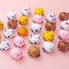 3 Pcs Cutecute Cartoon Animals Car Toys Mini Stunt Cars Parent-Child Interaction Puzzle Children'S Toys Boy  Girl Birthday Gifts
