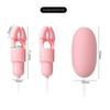 Nipple Clamps Vibrator Breast Massage Tongue Licking Sucking Vibrating Clit Stimulator Female Maturbator Adult Sex Toy For Women