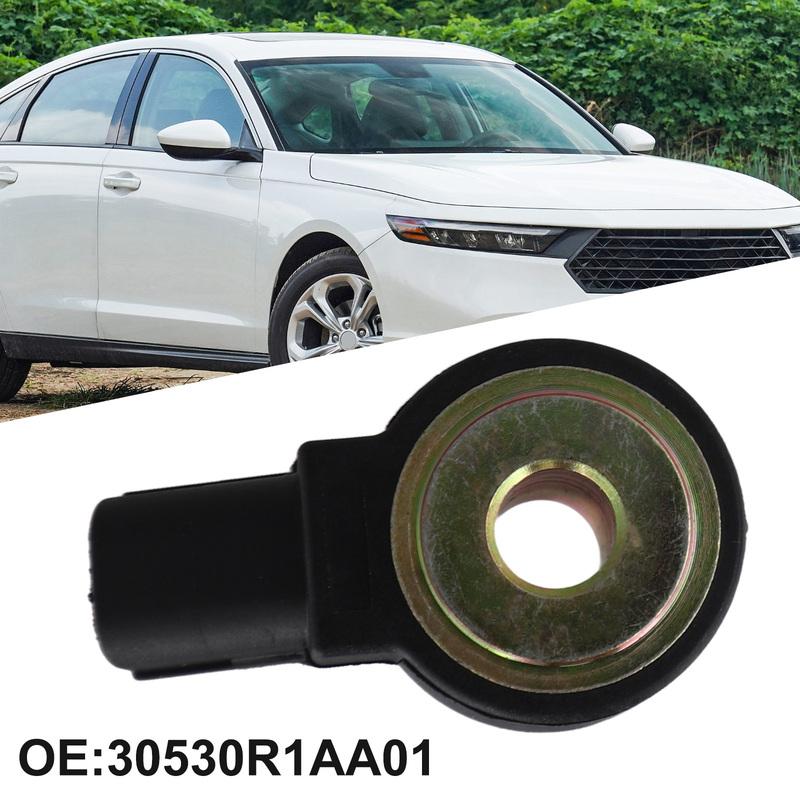 Reliable Performance Knock Sensor for Honda For Accord For CRZ For CRV For Civic ABS Metal Black OE 30530 R1A A01