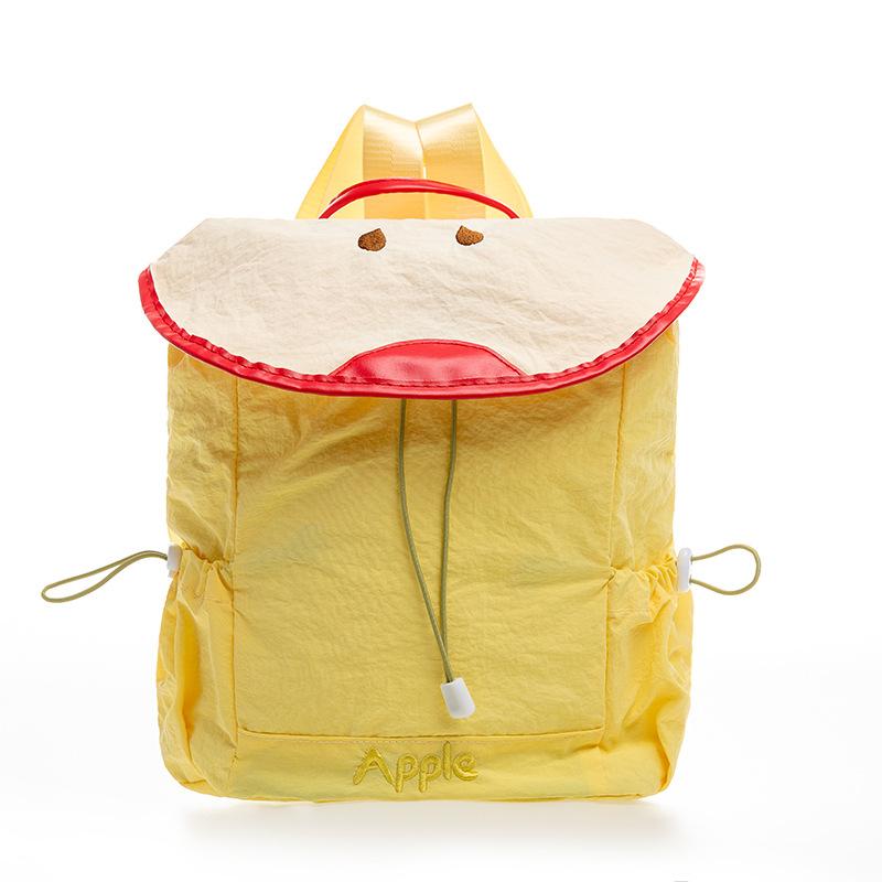 Schoolbag New Kids Summer Travel Boys Girls Backpack Girls Dopamine Cute Fruit Travel Ultra Light Backpack