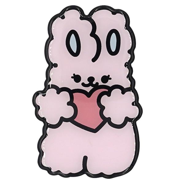 

Candy Flower Pong Pong Rabbit Cell Phone Grip Talk, Candy Rabbit, 1 piece