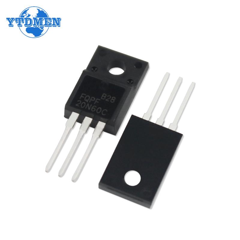 5 buc 20N60 Mosfet FQPF20N60C FQPF20N60 600V 20A TO-220 Kit Transistori