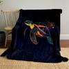 Colorful Geometric Turtle Design Print Blanket Soft and Cozy Perfect for the Living Room Bed Sofa or a Nap,gift