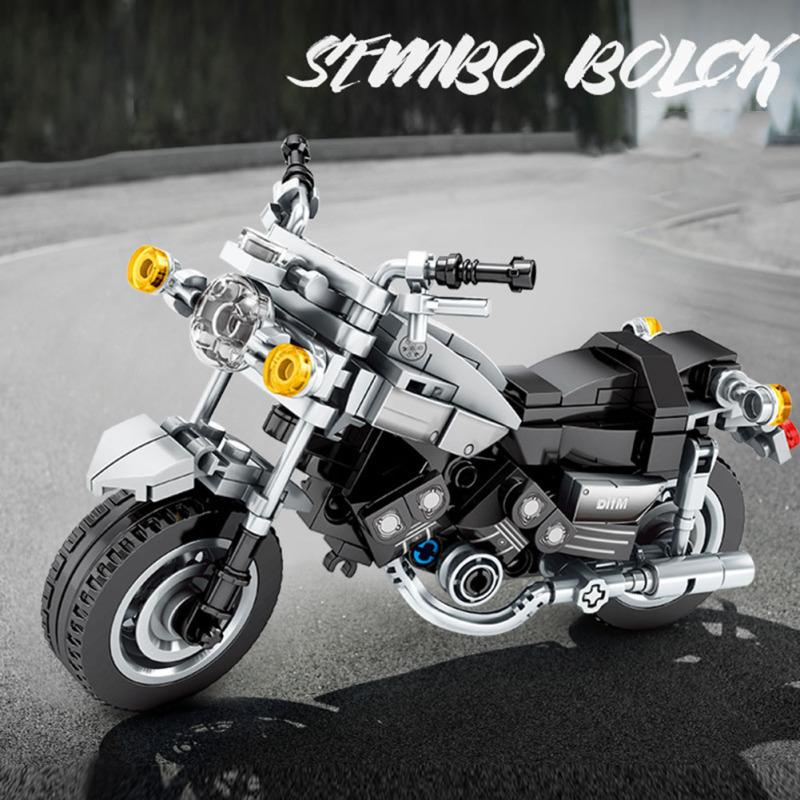 Lego Motocross Bausteine Spielzeug Kinder Pädagogisches Zusammengebautes Offroad-Rennmotorrad Spielzeug