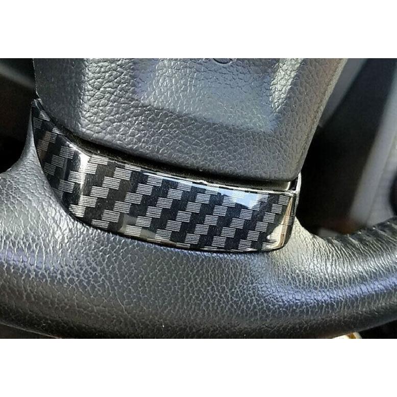 For Subaru Forester 2014-2016 Carbon Fiber Steering Wheel U Sheet Cover Trim 1PC
