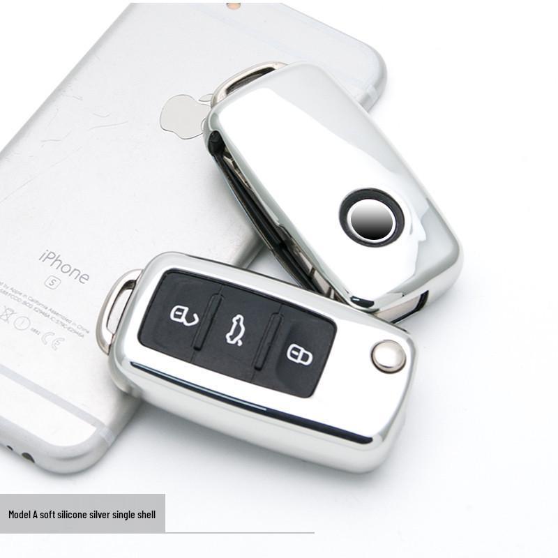 

Чехол для ключа Volkswagen для Passat, Lavida, Tiguan, Polo, Bora, Sagitar - Защита ключа автомобиля