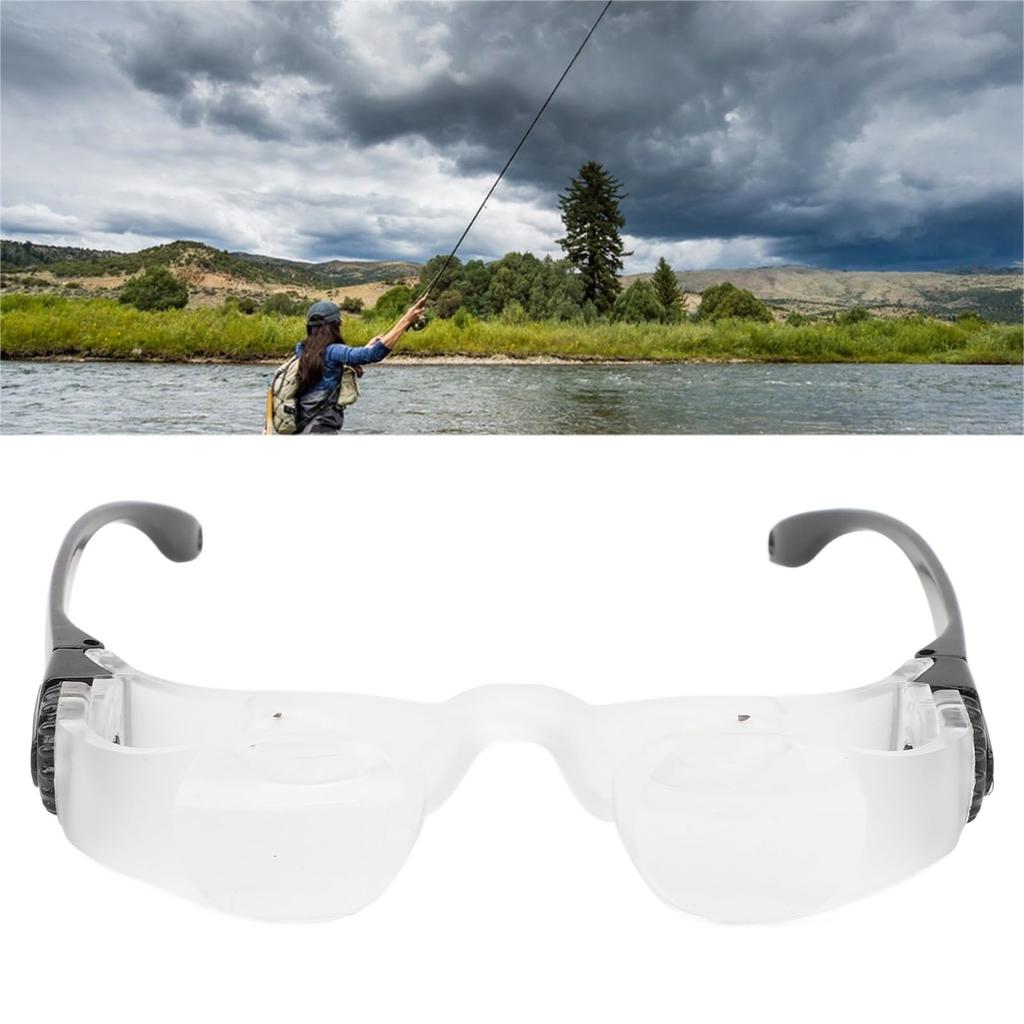 Hands-Free Binoculars, Professional Binoculars with Adjustable Focal Length, Telescope and Opera Glasses for Fishing, Birdwatching (Myopia Version)