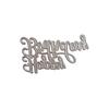 Metal Die Cuts Happy Birthday Card Embossing DIY Photo Album Template Mold Decor
