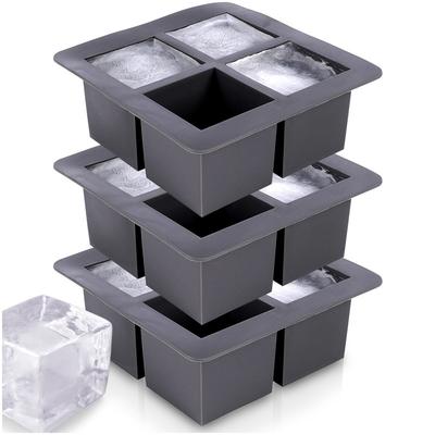Silicone Ice Cube Mold Xxl 15.5X15.5X6 Cm 3 Pcs.
