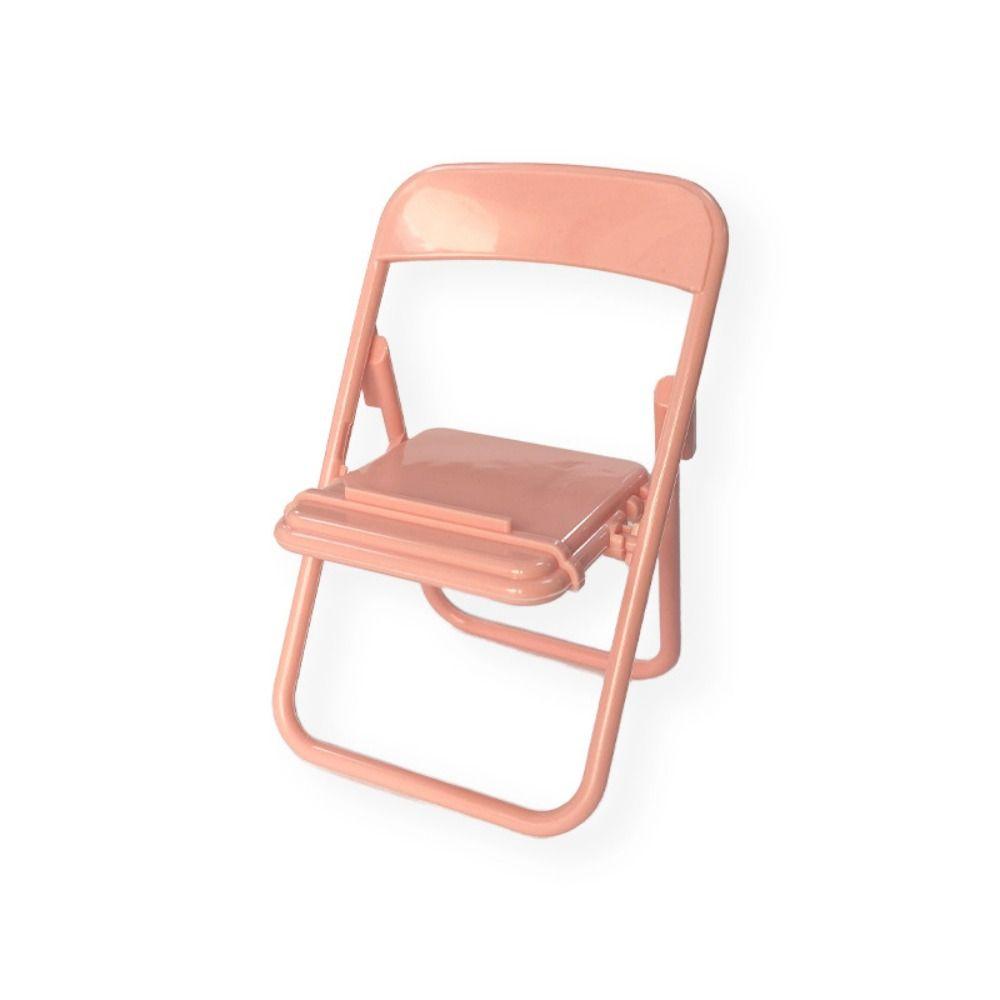 Mini Chair Mobile Phone Holder Plastic Mini Phone Holder Cute Mini Chair Phone Stand  Women