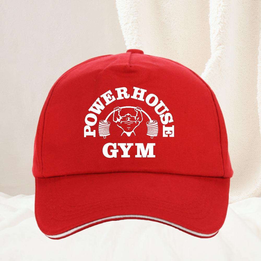 Classic Unisex Powerhouse Gym Baseball Caps for Unisex Women Summer Adjustable Baseball Hat Funny Sun Protection golo Caps Adjustable