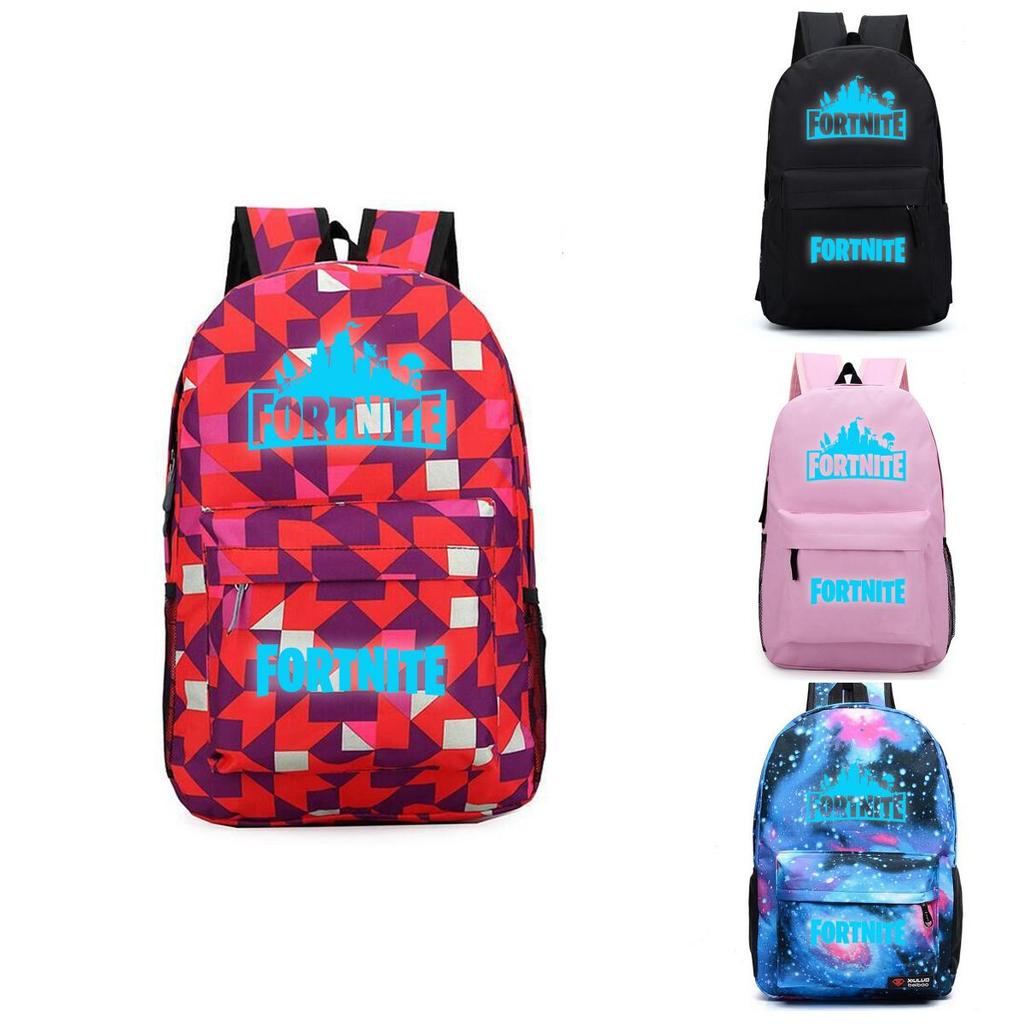 School Fortnite Bag Battle Royale Shoulder Luminous Boy Backpack Trendy Cool And