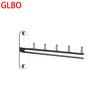 GLBO 304 Stainless Steel Punch-Free Swingable Clothes Hanging Rod