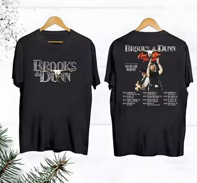 Maglietta Tour 2025 Brooks and Dunn Neon Moon, Merch Brooks & Dunn, Brooks And Dunn
