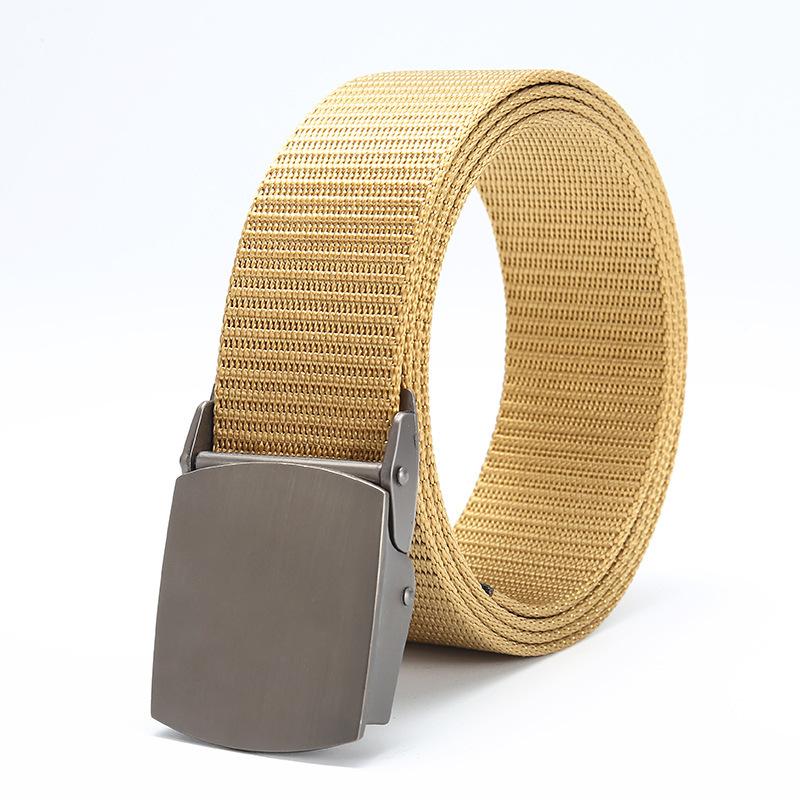 Meier Belt - men's lightweight tactical alloy belt - military training, sports & casual nylon trouser belt
