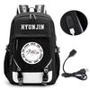 Straykids Beliebte Koreanische Boygroup Peripherie Rucksack Campus Grund- und Sekundarschüler Schultasche Herren- und Damen-Computertasche Rucksack