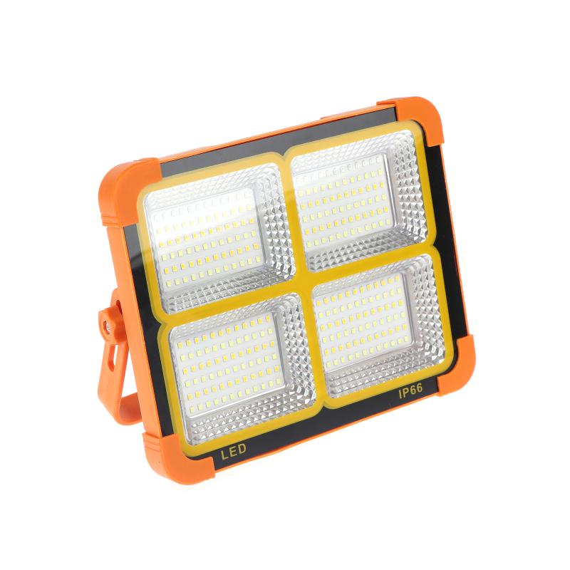 Led Solar Usb Charging Emergency Waterproof Floodlight Portable Outdoor Camping Night Market Stall Lighting