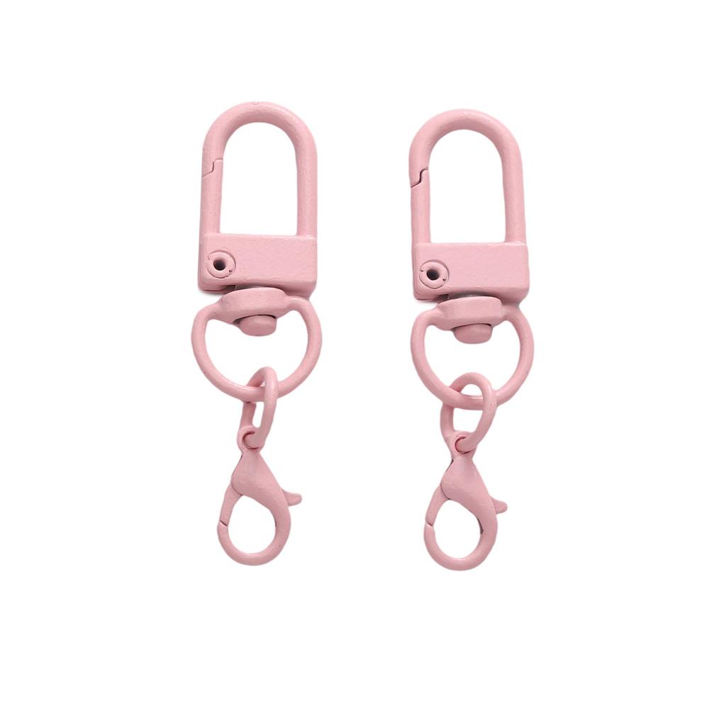 1-10Pcs Alloy Key Clasps Iron Ring Lobster DIY Accessories Finding Supplies