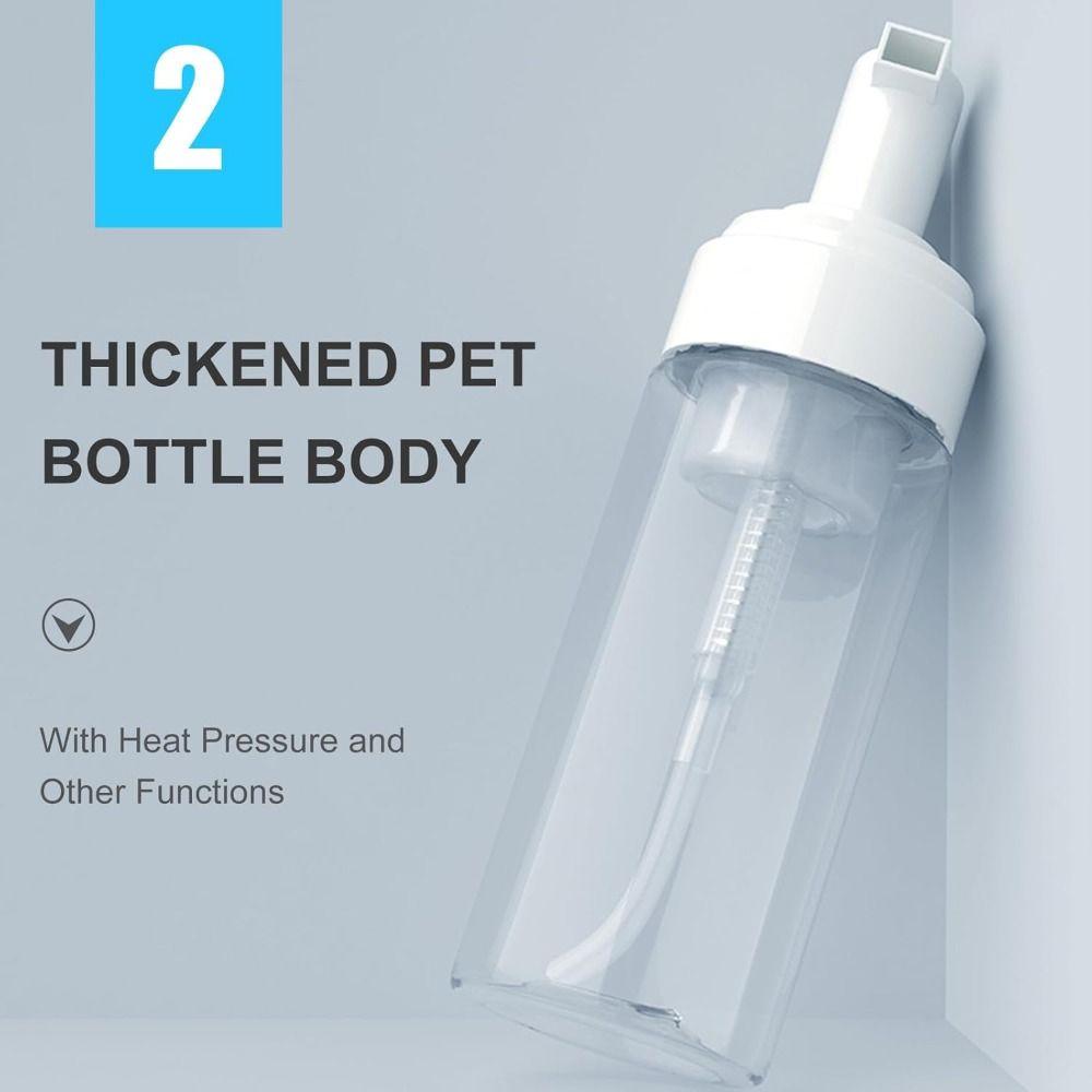 Pusta butelka 30/60 ml Przezroczysta butelka z pianką Przenośny dozownik pieniący Opakowanie kosmetyków