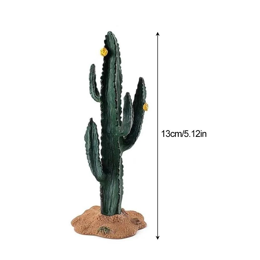 Desktop Micro Landscape Ornament Artificial Simulation Cactus Fake Plants Aquarium Decor Fish Tank Landscape