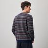 Komom Boka Men's Fair Isle 100% Wool Sweater