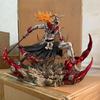 23cm Bleach Hollow Ichigo Action Figure Collectible Doll Saigo No Getsuga Tenshou Hollowfied Kurosaki Ichigo Statue Model Toys