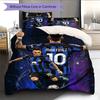 LY Poster Bettwäsche Steppbett Set Bettbezug Kissenbezug Heimdekoration Geburtstagsgeschenk (1 Bettbezug + 2 Kissenbezüge, ohne Füllung)