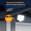 Nice Solar Lights Outdoor 240 LED 3 Modes Motion Sensor Flood Lights With Remote IP65 Security Solar Lights For Outside Wall Lig