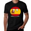 Spainball Countryball Tshirt Trendy Pattern For Unisex Tshirt