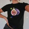 Coquettish Fig Teecrop Tshirt 90s Coquette Soft Era Shirtgift Botanical Summer Tshirt Croppedcool Shirt