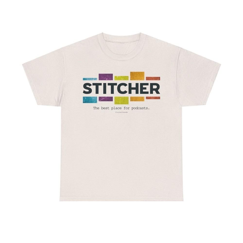 

Stitcher Podcast App Nostalgic Tribute T-Shirt M