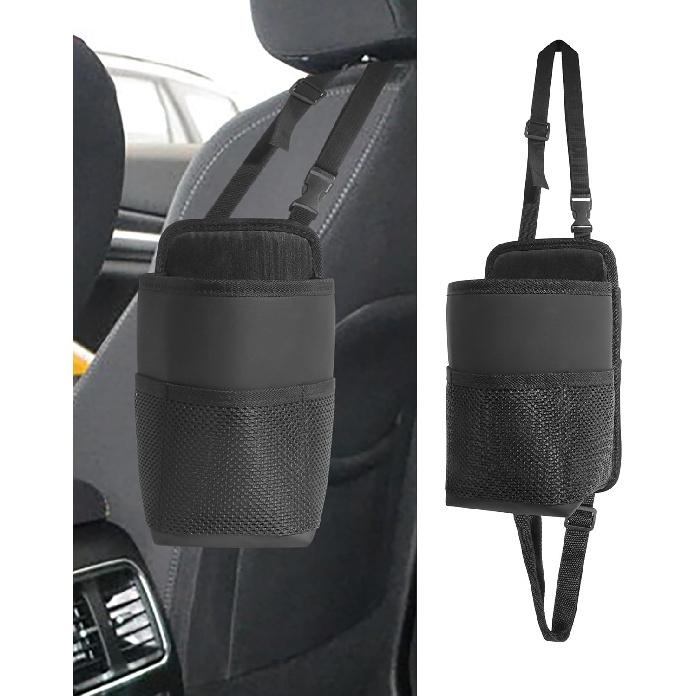 Car Cup Holder,Cup Holder For Car,Car Seat Cup Holder,Car Accessories 2 In 1 Large Back Seat Cup Holders For Cars,Hanging Mini Car Seat Side
