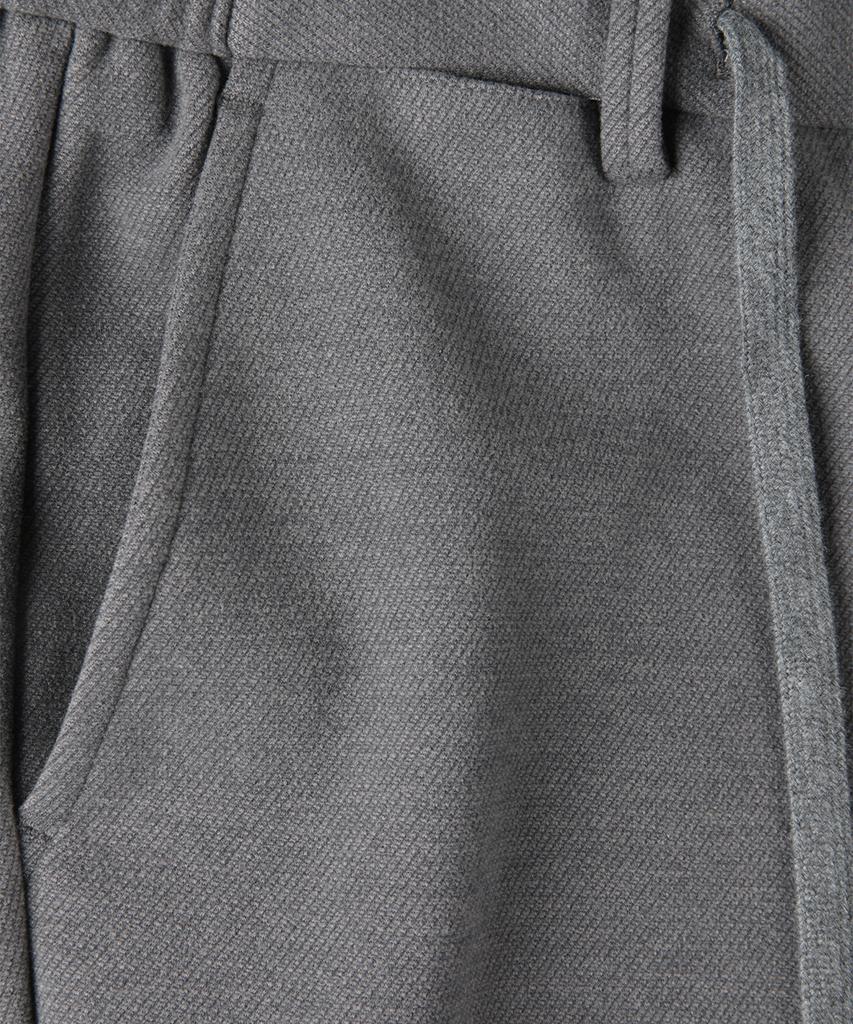 PANICALE Gray Tencel Drawstring Slacks