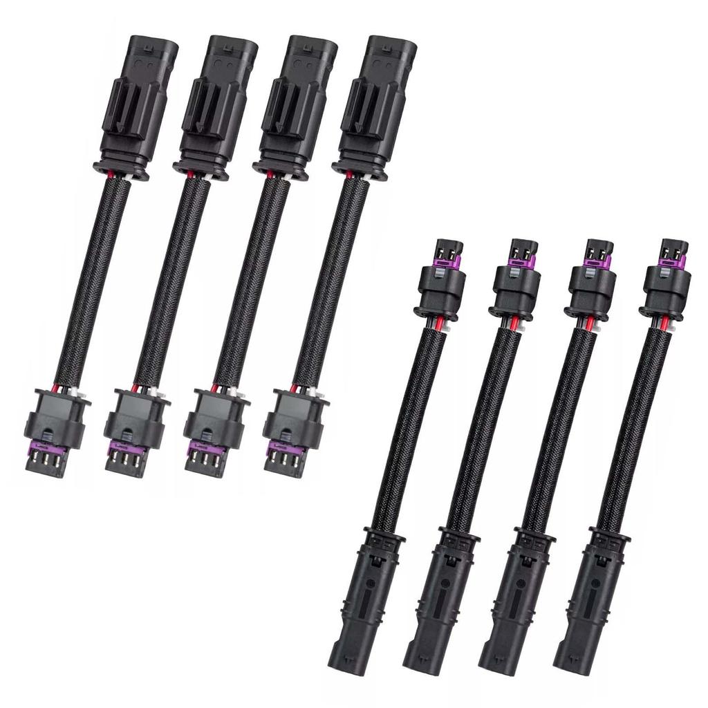 8 Pcs 3 Pin & 2 Pin Harness Extension Kit for Mercedes Benz 4.7L