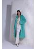 Women's Eco-Friendly Faux Lamb Curly Fur Coat - European & American Style Overcoat