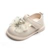 Baby Girls Shoes PU Toddler Princess Dress Shoes For Girls With Bowknot Flat Non-Slip Rubber Soles Spring Summse Infant Shoes