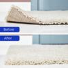 16 Pcs Rug Tape, Dual Sided Washable Removable Prevent Curling Rug Corner Holder, Keep Rug In Place Non Slip Adhesive Rug Stopper for Hardwood Floors