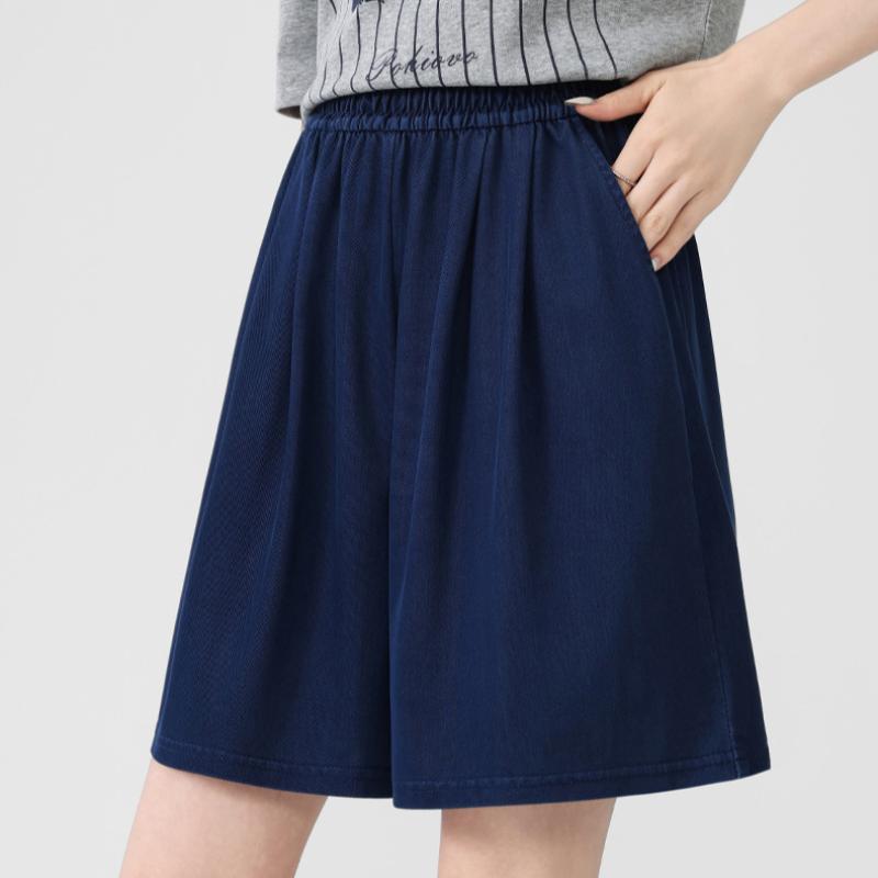 Women's Summer High Waist Slimming Shorts Loose Casual Pants