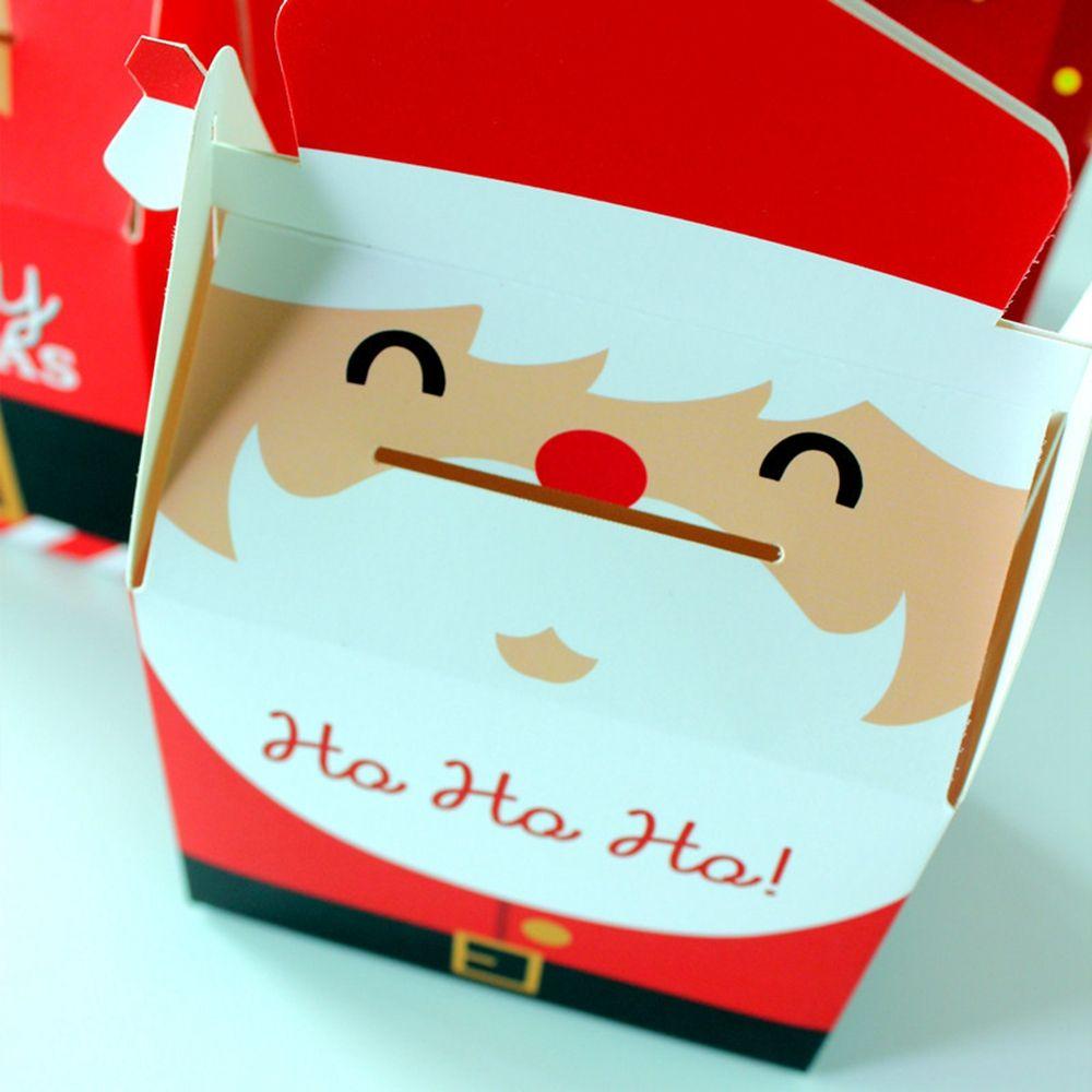 Boxes Christmas Ornaments Cookies Packing Christmas Decorations Present Bag Candy Box Gift Bags