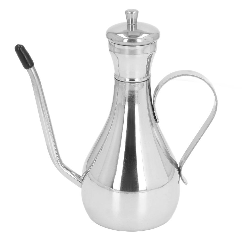 350ml/500ml Oil Dispenser Bottle 304 Stainless Steel Oil Can Container  Kitchen Cooking