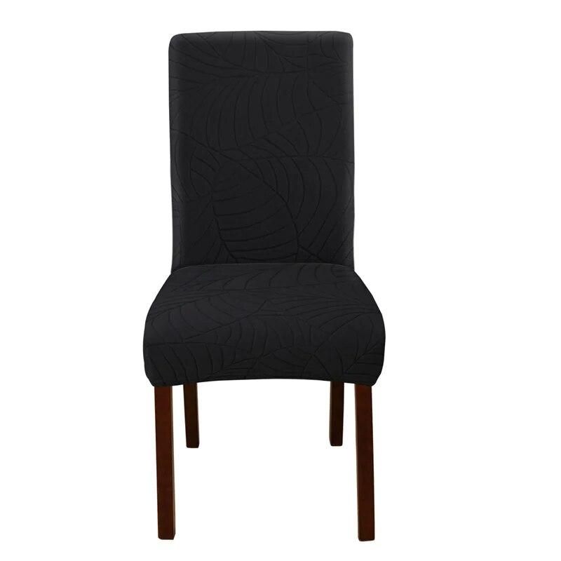 1PC Jacquard Dining Chair Covers Stretch Kitchen Chair Slipcover Office Banquet Hotel Housse De Chaise Elastic Chair Seat Covers