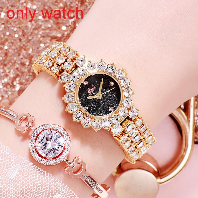 Fashion Quartz Watch For Women With Starry Sky Design And Waterproof Feature