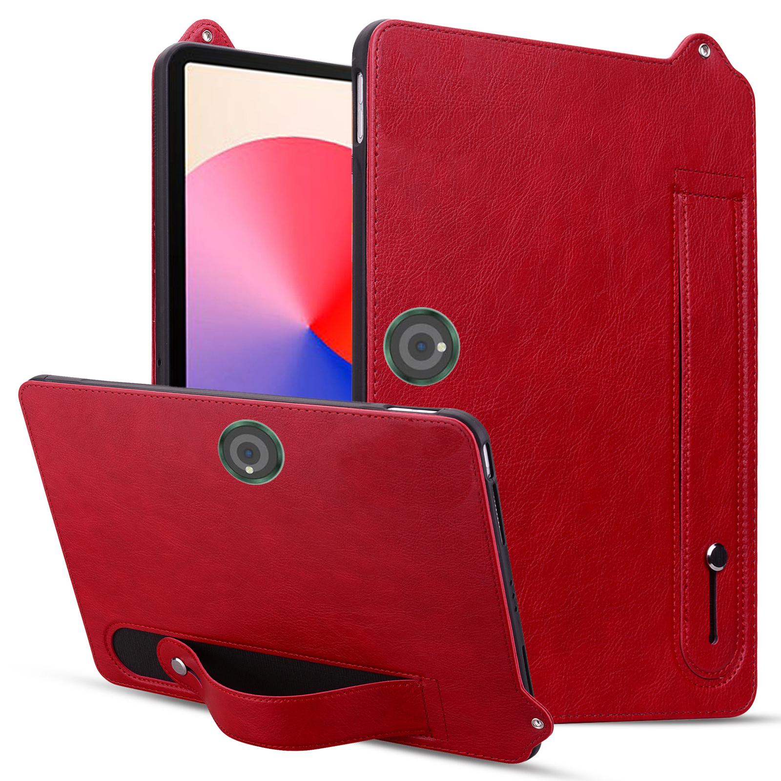 

Для OnePlus Pad Pro Чехол Ремешок на руку Подставка Кожаный Чехол для планшета A