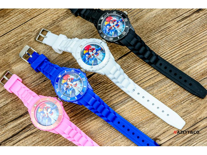Children's Cartoon Silicone Quartz Watch - Fashion Student Holiday Gift